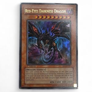 ✨️ 1st Edition Yu-Gi-Oh! Red-Eyes Darkness Dragon SD1-EN001 Ultra Rare